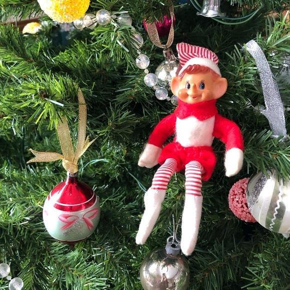 Vtg Knee Hugger Elf with Rubber Face - Picture 4 of 11